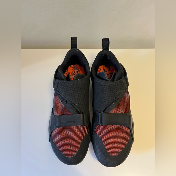 Nike SuperRep Cycle Indoor Cycling Shoes Black Red, Fits like a Women’s 9 - Picture 5 of 8